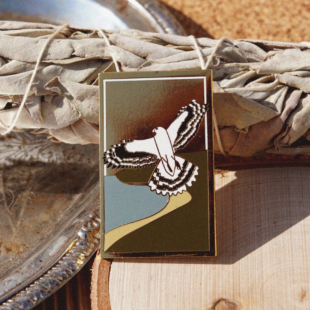SECONDS- Hawk Pin