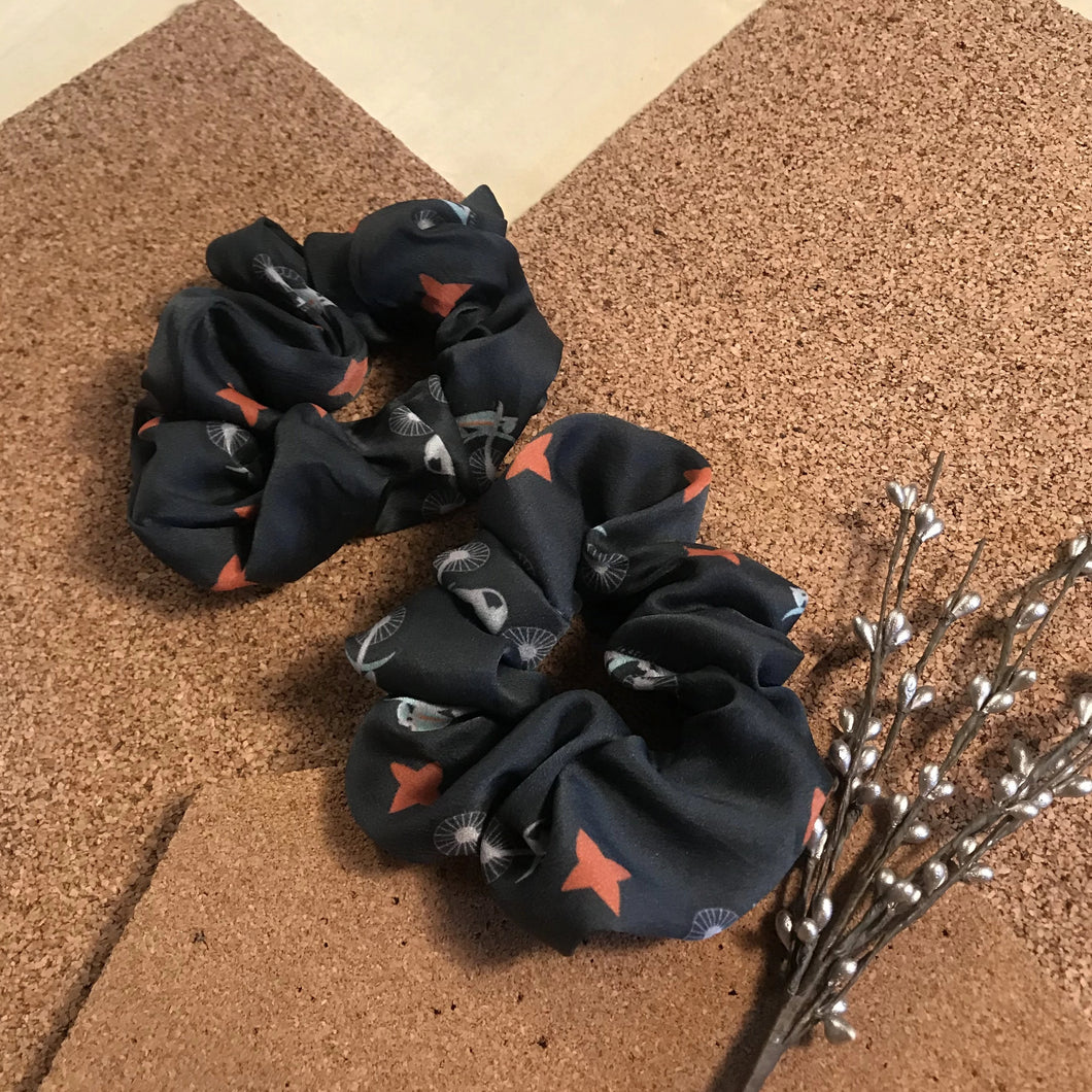 Moto Silk Scrunchie