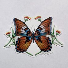 White Admiral Butterfly Sticker