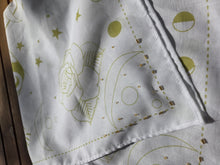 Beaded Golden Moth Bandana