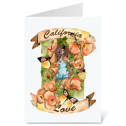 California Love Greeting Card